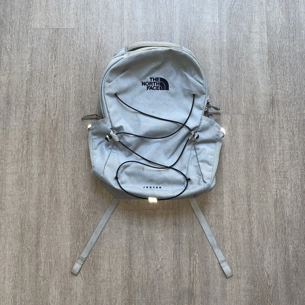 The NorthFace Grey Jester Backpack Everyday School 1492